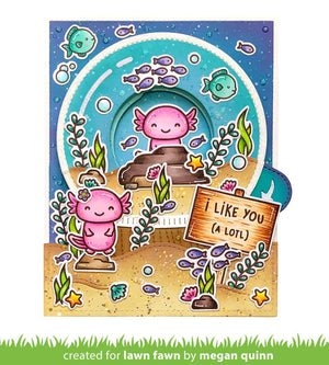 Lawn Fawn - I LIKE YOU (A LOTL) - Clear Stamp Set