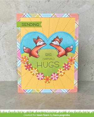 Lawn Fawn - BUTTERFLY KISSES FLIP FLOP - Stamps set