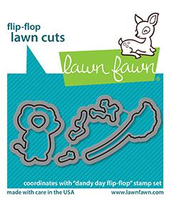 Lawn Fawn - DANDY DAY FLIP-FLOP - Die Set