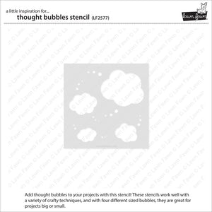 Lawn Fawn - THOUGHT BUBBLES - Stencil