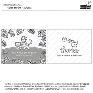 Lawn Fawn - TOUCAN DO IT - Stamp Set