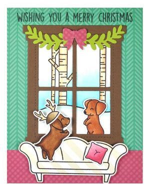 Lawn Fawn - FURRY and BRIGHT - Stamps set