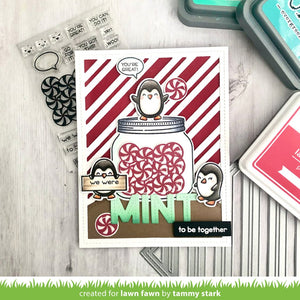 Lawn Fawn - How You Bean? MINT Add-on - Dies set