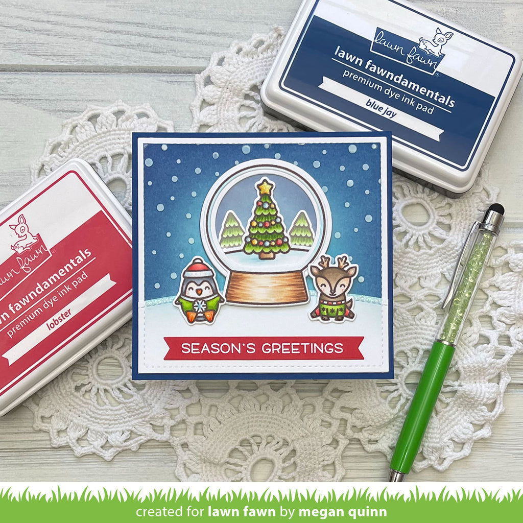 Lawn Fawn Set Di Timbri Trasparenti 'Say What? Holiday Critters' 3x4