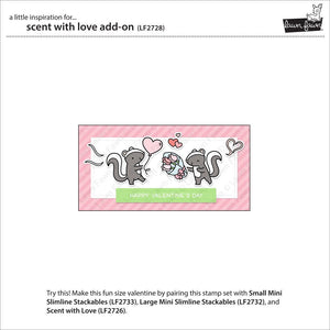 Lawn Fawn - SCENT WITH LOVE Add-On - Stamps set
