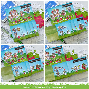 Lawn Fawn - GARDEN Before 'n Afters - Stamps set