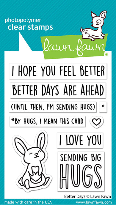 Lawn Fawn - BETTER DAYS - Stamps Set