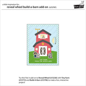 Lawn Fawn - Reveal Wheel BUILD-A-BARN Add-On - Dies Set
