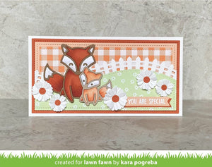 Lawn Fawn - FOXY FAMILY - Dies Set