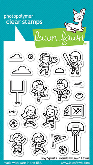 Lawn Fawn - TINY SPORTS FRIENDS - Stamps set