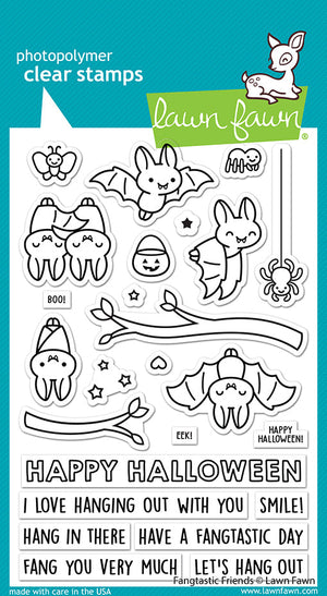 Lawn Fawn - FANGTASTIC FRIENDS - Stamps Set