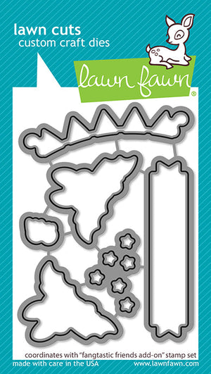 Lawn Fawn - FANGTASTIC FRIENDS ADD-ON - Dies Set