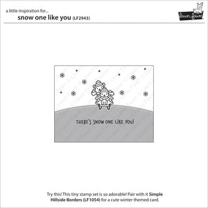 Lawn Fawn - SNOW ONE LIKE YOU - Dies Set