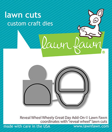 Lawn Fawn - Reveal Wheel WHEELY GREAT DAY Add-On - Dies Set