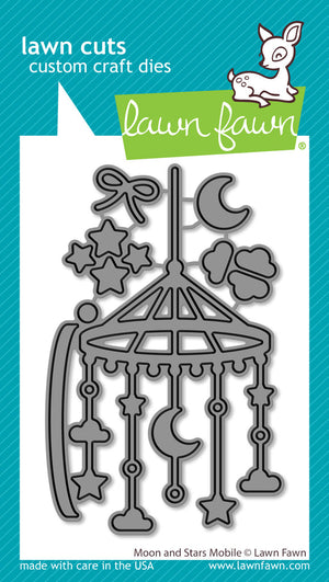 Lawn Fawn - MOON AND STARS MOBILE - Dies set