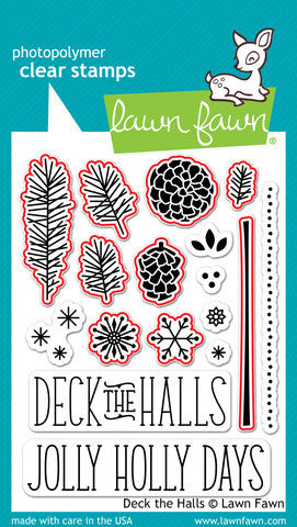 Lawn Fawn - Deck the Halls - LAWN CUTS dies 9 pc - Hallmark Scrapbook - 2