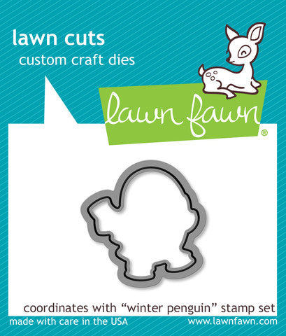Lawn Fawn - Winter Penguin - LAWN CUTS Dies 1pc