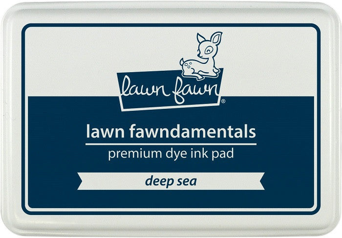 Lawn Fawn DEEP SEA Premium Dye Ink Pad Fawndamentals