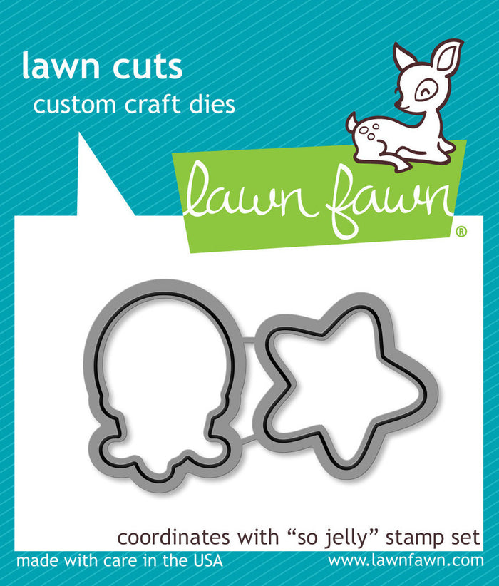 Lawn Fawn - SO JELLY - Lawn Cuts DIES 2pc
