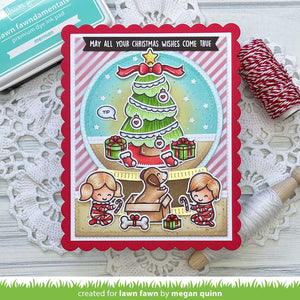Lawn Fawn - JOY TO ALL - Stamps set