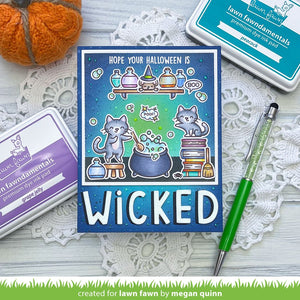 Lawn Fawn - PURRFECTLY WICKED - Stamps set