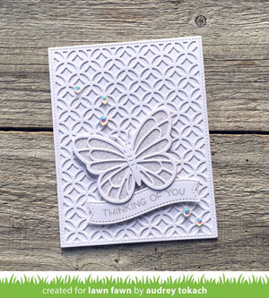 Lawn Fawn - WAVY SAYINGS SENTIMENTS - Clear Stamps Set