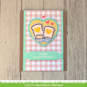 Lawn Fawn - LET'S TOAST - Clear STAMPS