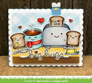 Lawn Fawn - LET'S TOAST - Clear STAMPS