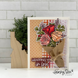 Honey Bee - LOVE YOU BUNCHES - Stamps set - 20% OFF!