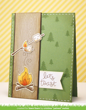 Lawn Fawn - Love You S'more - LAWN CUTS DIES 14 pc - Hallmark Scrapbook - 3