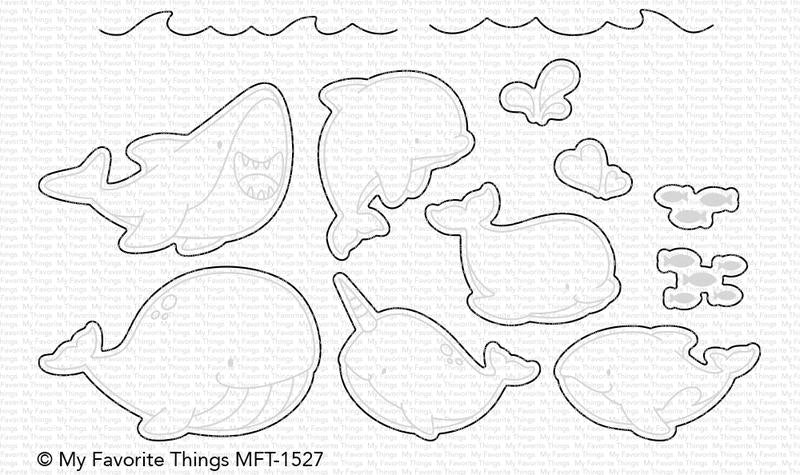 My Favorite Things - FRIENDS WITH FINS - Die Set – Hallmark Scrapbook