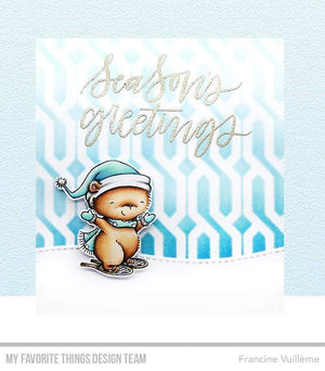 My Favorite Things - CABLE KNIT - Stencil - 40% OFF!