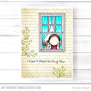 My Favorite Things - ENGLISH BRICK WALL BACKGROUND - Rubber Stamp