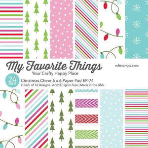 My Favorite Things Single-Sided Paper Pad 6X6 24/Pkg-Colorful Canvas