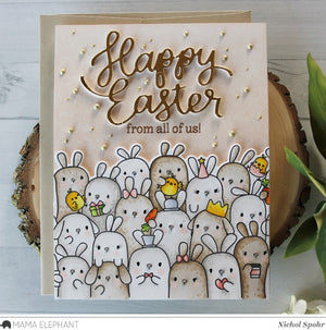 Mama Elephant - THE BUNNY'S HOP - Clear Stamps Set