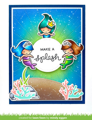Lawn Fawn - MERMAID FOR YOU FLIP-FLOP - Stamp Set - 20% OFF!