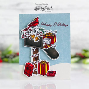 Honey Bee - Inside HOLIDAY Sentiments - 6x6 Stamps Set