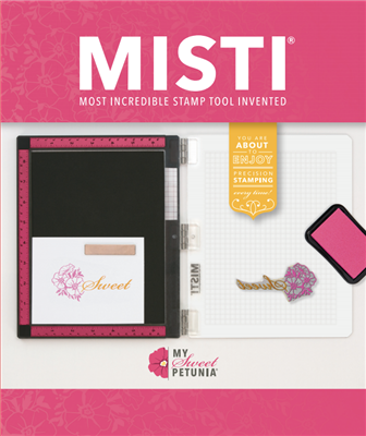 MISTI - NEW Original Misti Laser Etched w/Bar Magnet - Stamp Positioner Tool