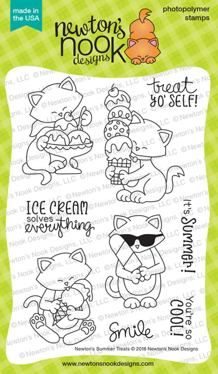 Newton's Nook Designs - NEWTON'S SUMMER TREATS Stamps Set - 30% OFF!