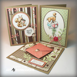 Art Impressions - NUTS ABOUT YOU - Stamp Set