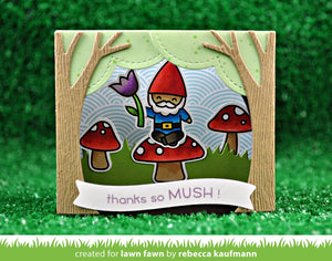 Lawn Fawn - OH GNOME! - Clear Stamps Set