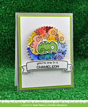Lawn Fawn - ONE IN A CHAMELEON - Lawn Cuts Dies