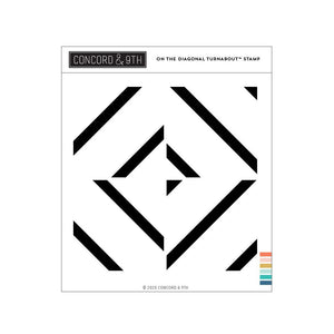 Concord & 9th - ON The DIAGONAL Turnabout - Stamp Set - 25% OFF!