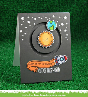 Lawn Fawn - OUT OF THIS WORLD - Clear STAMPS