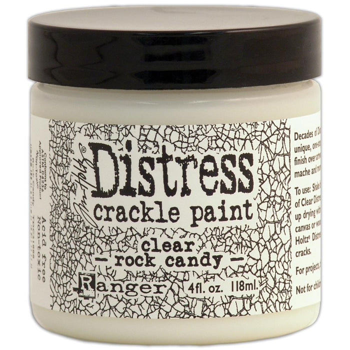 Tim Holtz Ranger Distress Crackle Paint - CLEAR ROCK CANDY