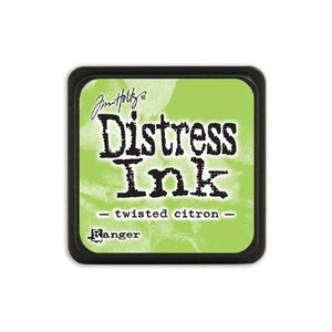 Tim Holtz Ranger Distress MINI Ink Pad - Twisted Citron - Hallmark Scrapbook - 1