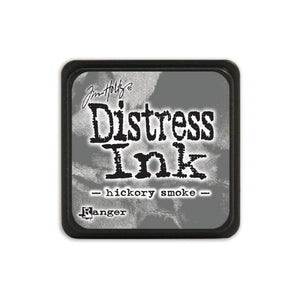 Tim Holtz Ranger Distress MINI Ink Pad - Hickory Smoke - Hallmark Scrapbook - 1