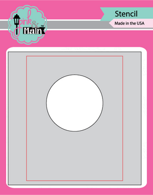 Circle Layers Stencil - Pink and Main LLC