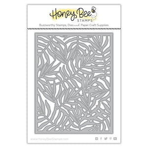 Honey Bee Stamps - PALM FROND COVER PLATE - Die