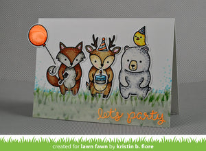 Lawn Fawn - Party Animal - CLEAR STAMPS 29pc - Hallmark Scrapbook - 5